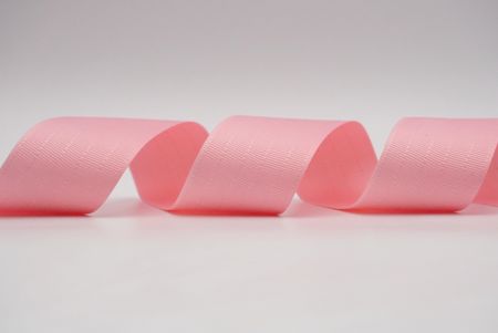 Rózsaszín rácsos mintás grosgrain szalag_K1747-150